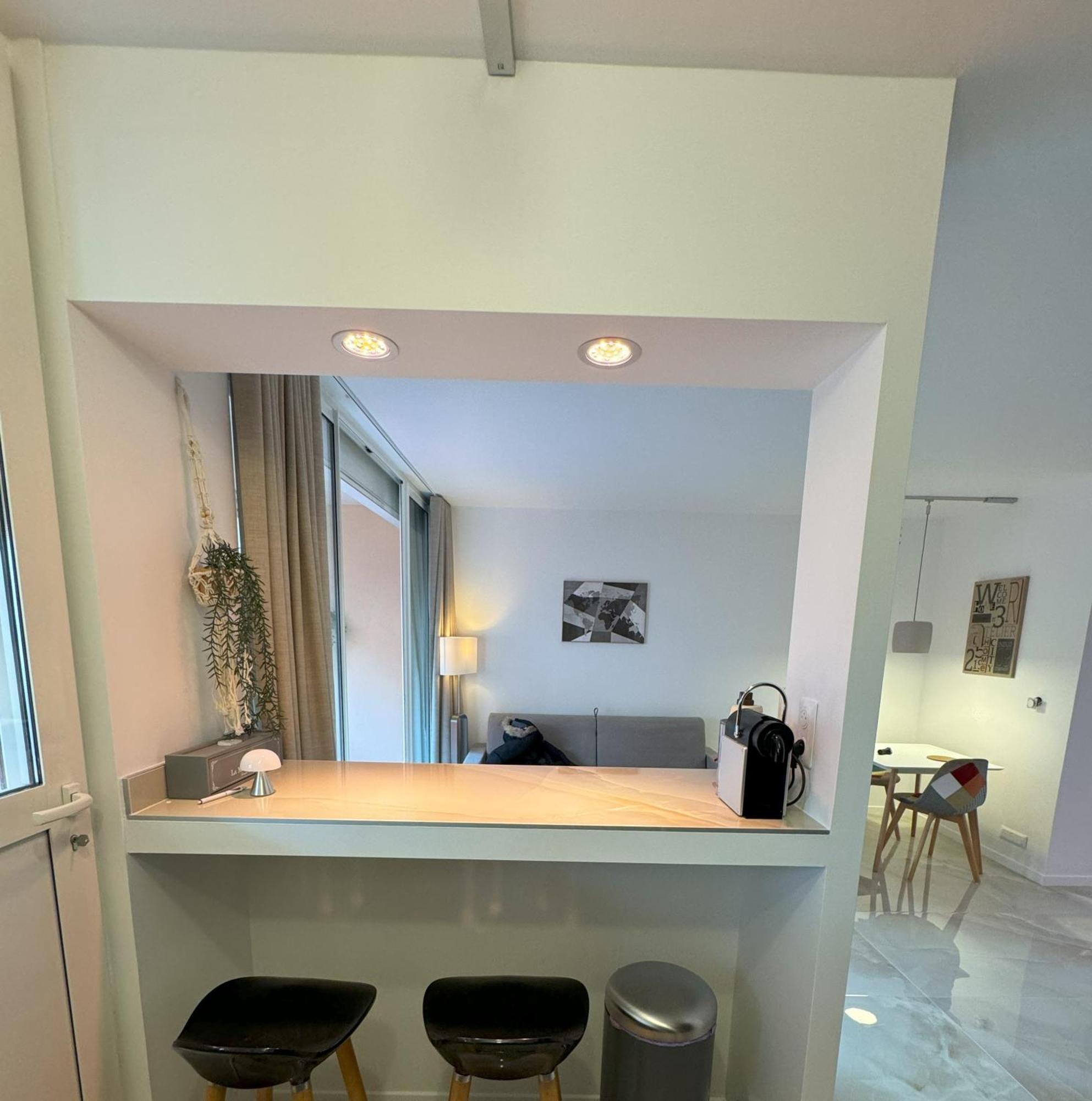 Studio Climatise 600M De La Plage Cagnes-sur-Mer Exterior photo